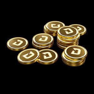 350 Gold coins 